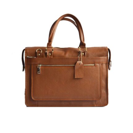 Executive Laptop Bag - Tan